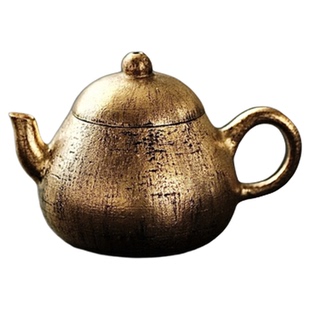 不亦室 松风舍程伟手作 金彩小梨壶 陶泥主泡器