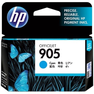 HP惠普打印旗舰店官方原装905XL黑色墨盒彩色墨水盒OfficeJet Pro 6950 6960 6970打印机 909XL大容量