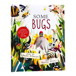 进口英文原版正版 有些昆虫 Some Bugs 凯迪克大奖作者Brendan Wenzel新作They All Saw a Cat 精装大开 动物启蒙精美插画
