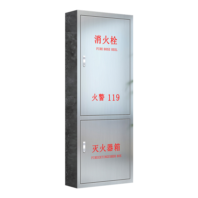定制304不銹鋼消防箱門消火栓箱門框面板消防器材水帶箱門