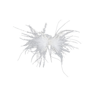 羽毛戒指拍照道具古风夸张蝴蝶开口独特小众设计高级感个性指环女