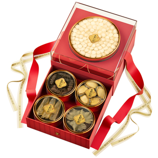 年货节送礼海参鲍鱼礼盒高档滋补养生礼物老年人补品营养品送父母