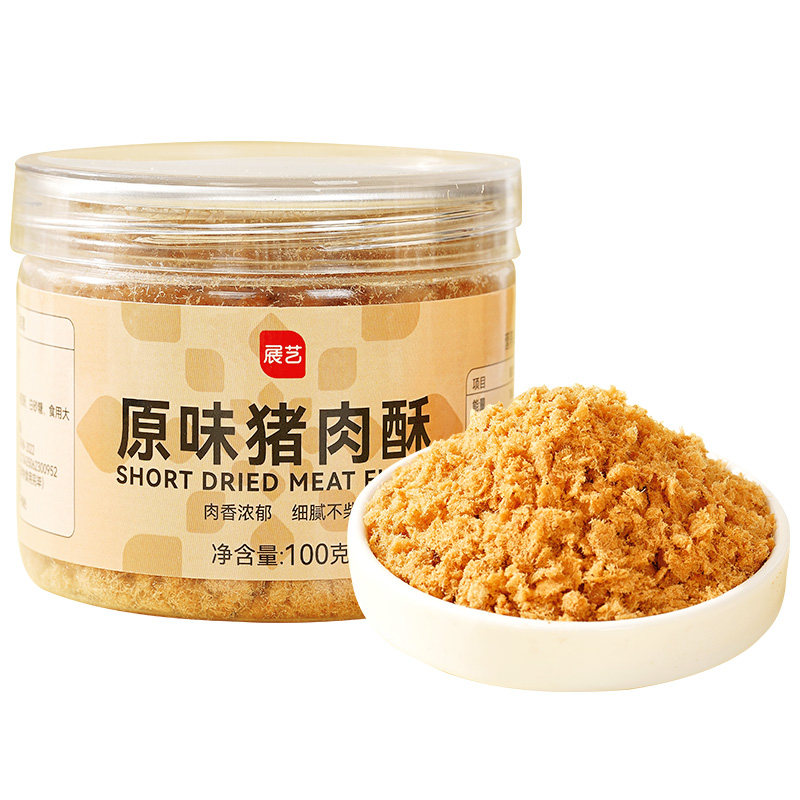 展艺猪肉松100g烘焙儿童拌饭