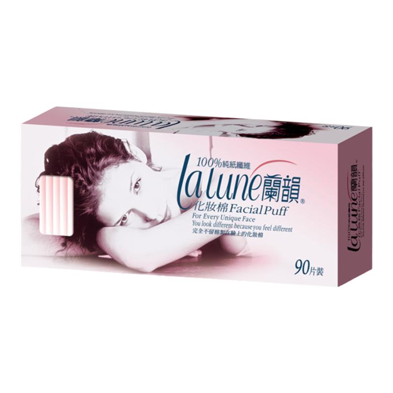 台湾进口兰韵康乃馨超薄化妆棉卸妆棉不掉絮脸部湿敷专用省水敷脸