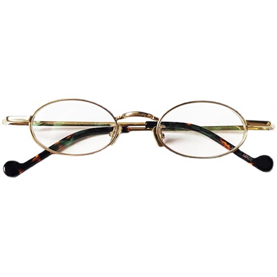 里予高度数眼镜复古纯钛+β钛