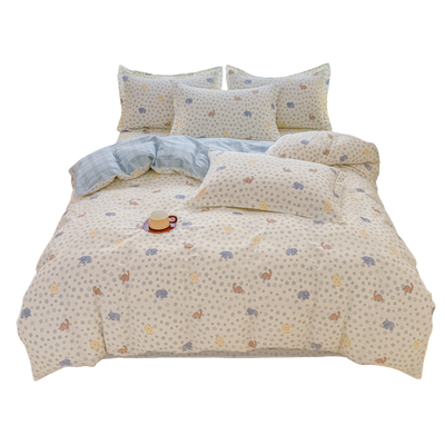 100%纯棉被套单件全棉被罩可定制