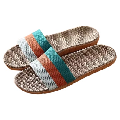 亚麻拖鞋男女情侣室内居家鞋