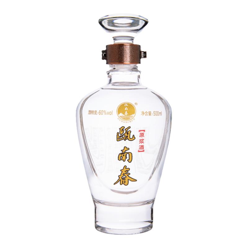 瓯南春原浆白酒60度浓香型纯粮食