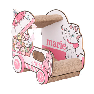 迪士尼玛丽猫系列猫抓板耐磨不掉屑猫沙发防猫抓小猫咪花篮车猫窝