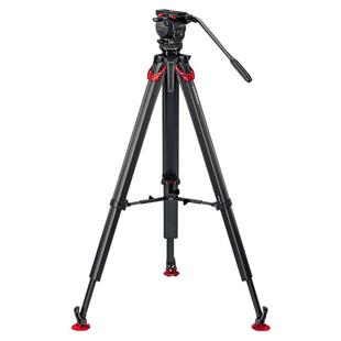 沙雀/萨拿aktiv6云台S2064S-FTMS套装flowtech75碳纤维中置三脚架