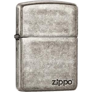 原装正版Zippo打火机古铜古银盔甲标志ZPPO定制男士防风煤油火机