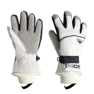 冬天保暖儿童五指滑雪手套少年户外防寒风男孩玩雪防水加绒防丢女