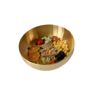 金属不锈钢冷面碗韩式拌饭碗ins工业风家用水果沙拉大号碗餐具