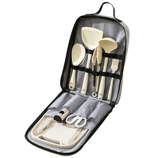 户外刀具套装随身便携式厨房切菜刀菜板露营野餐自驾游专用收纳包