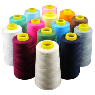 缝纫线 线 缝补针线家用缝衣线手缝线白线大卷宝塔线402缝纫机线