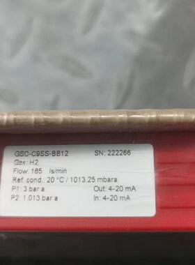 议价VOGTLIN气质量流量计 GSC-C9SS-BB12 165lS/min 4-20mA  2222