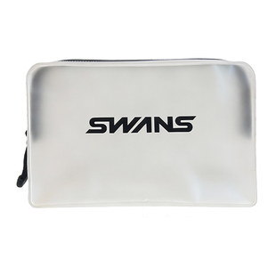 swans游泳收纳包竞速泳衣半透明便携游泳比赛训练专用装备防水包
