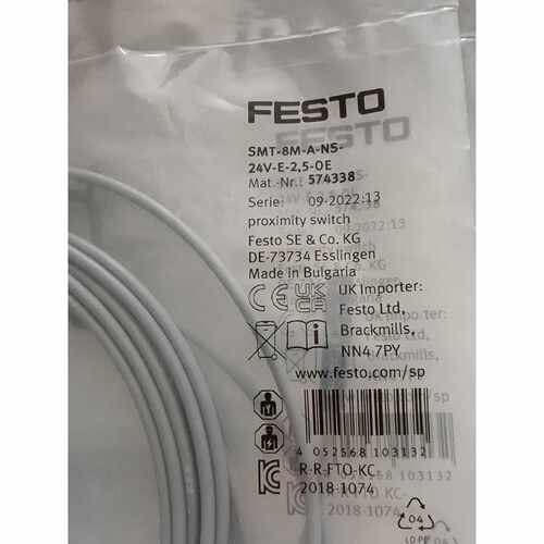 询价-FESTO费斯托接近开关574338/SMT-8M-A-NS