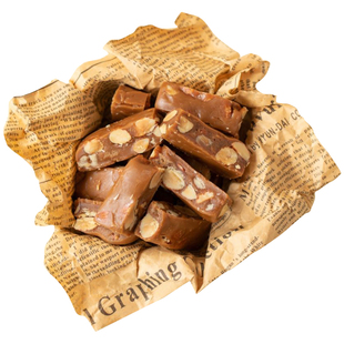 焦糖海盐太妃糖杏仁抹茶巴旦木纯手工零食糖果结婚喜糖