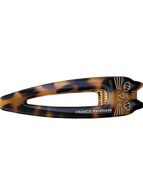 FRANCE小猫咪鸭嘴夹发夹法式气质