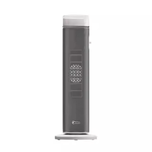 美的石墨烯塔式暖风机家用取暖器电暖气节能加热2025新款智能语音