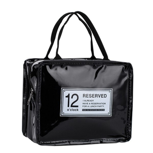 旅行便携洗漱包可爱多功能出差大容量化妆收纳包版PU保温便当包