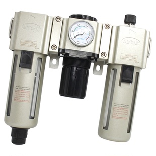 亚德客气动三联件气源处理器过滤器GAC20006S/30008/40010调压阀