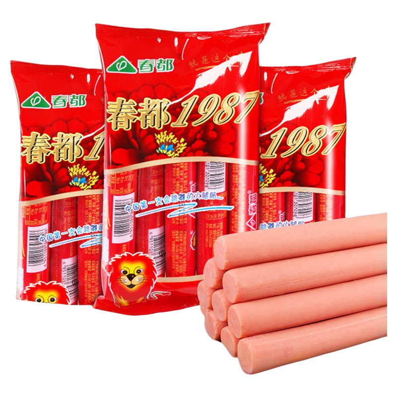 春都1987特级火腿肠王中王整箱