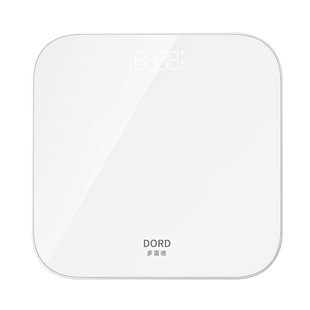 德国DORD高精度电子称精准体重秤智能充电款家用人体秤小型称重计