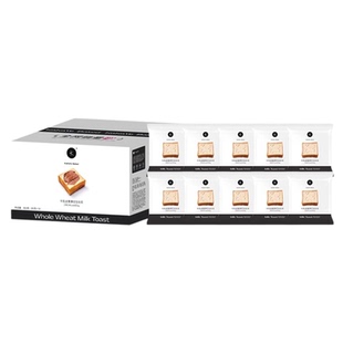 卡卡业牛乳全麦厚切吐司面包抹茶黑巧吐司三明治营养餐0添加蔗糖