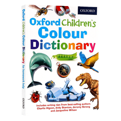 英文原版 牛津儿童彩色词典Oxford Children's Colour Dictionary 英英彩图词典 插画版写作词典 小学生学习工具书 牛津大学出版社