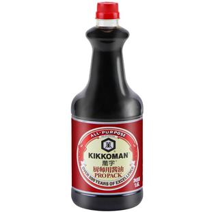 万字厨师用酱油1.6L新加坡原装进口日本龟甲万浓口酿造生抽调味料
