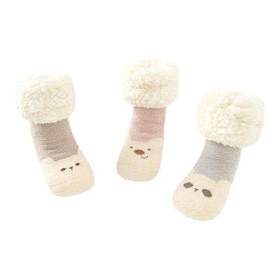 童泰婴儿袜子宝宝加厚防滑地板袜
