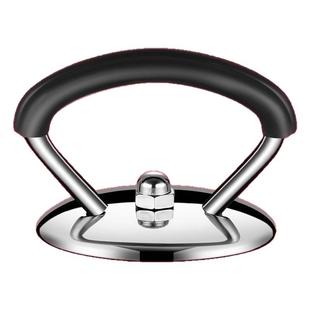 不锈钢硅胶防烫耐高温通用锅盖把手家用锅盖帽提手玻璃头把手配件