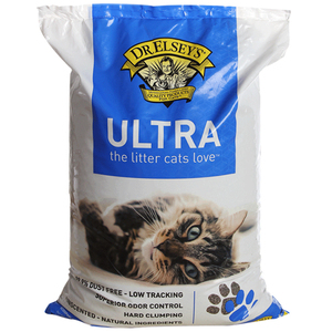 埃尔西博士Dr.Elsey's美国进口膨润土猫砂除臭结团低尘40磅包邮