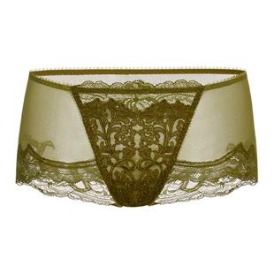 兰卡文缪斯系列中腰平角裤内裤女红色LC23WG1