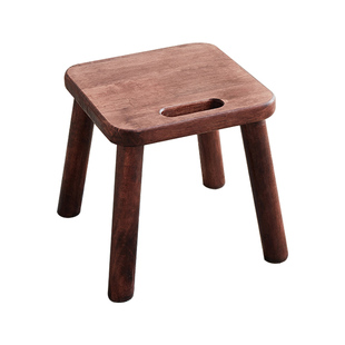 实木小凳子换鞋凳家用矮凳茶几凳儿童方凳钓鱼凳整装凳子跳舞凳
