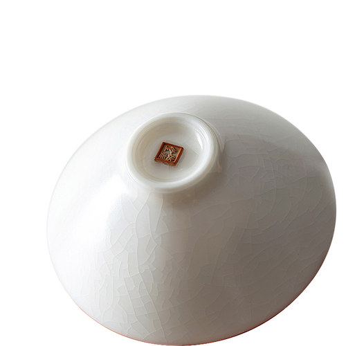 汝窑主人杯茶杯开片高档女士单杯个人专用品茗杯陶瓷斗笠杯情侣杯