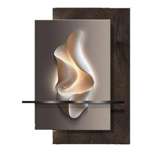 现代轻奢入户门玄关装饰画高级感客厅走廊过道壁灯画极简抽象挂画