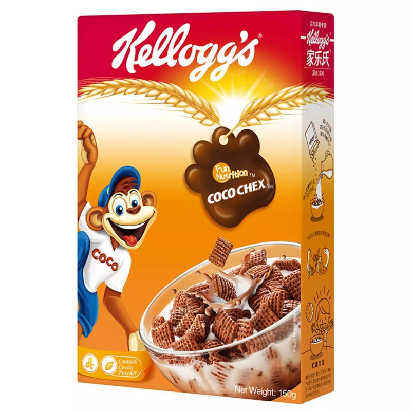 家乐氏麦片香甜玉米片谷维滋可可球卜卜米儿童 干吃水果坚果燕麦