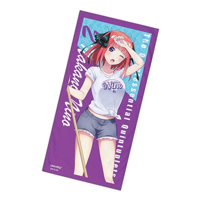 The Quintessential Quintuplets五等分的新娘周边浴巾二次元毛巾