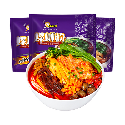 好欢螺螺蛳粉柳州特产美食