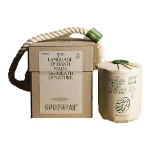 卯时卯刻香薰蜡烛天然手作香氛家居扩香摆件卧室冥想放松清新礼物