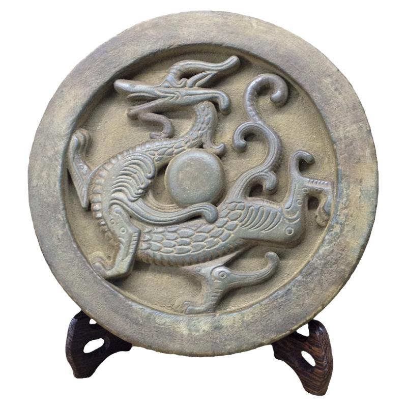招财镇宅神兽陶瓷仿古摆件