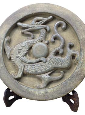 招财镇宅神兽陶瓷仿古摆件