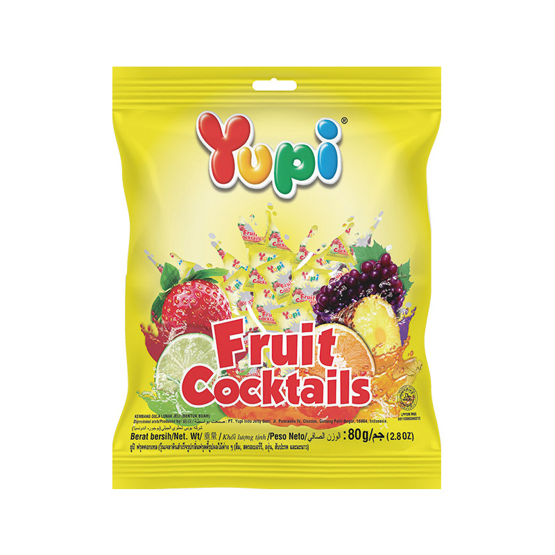 YUPI/优皮软糖水果味印尼进口