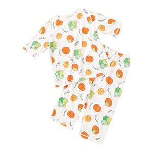 幼岚木系列【桉树皮】夏季薄款男童女童宝宝空调服儿童睡衣家居服
