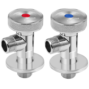 潜水艇球阀全铜大流量热水器角阀家用水阀开关直通阀门球形三角阀