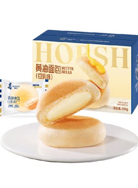豪士豆乳味黄油面包清香350g