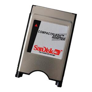 SanDisk CF转PCMCIA适配器50针cf卡套转接68针读卡器机床内存卡托
